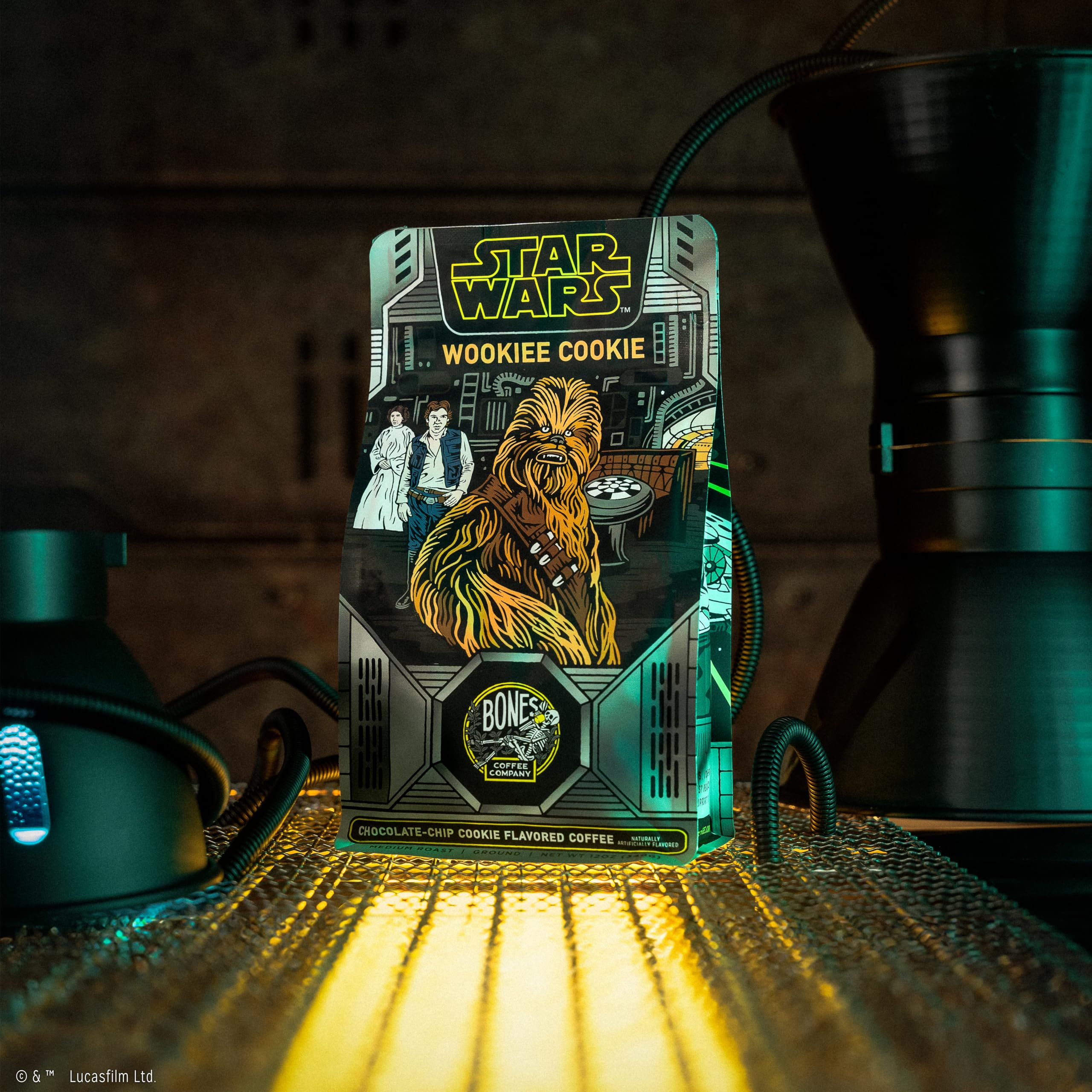 Amazon.com : Bones Coffee Company Star Wars Wookiee Cookie Chip